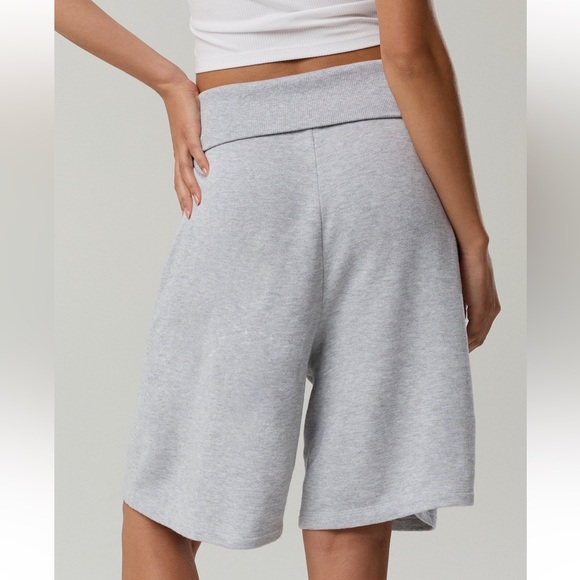 OFFLINE By Aerie Keep It 100 Terry Foldover Long Short - Picture 2 of 7